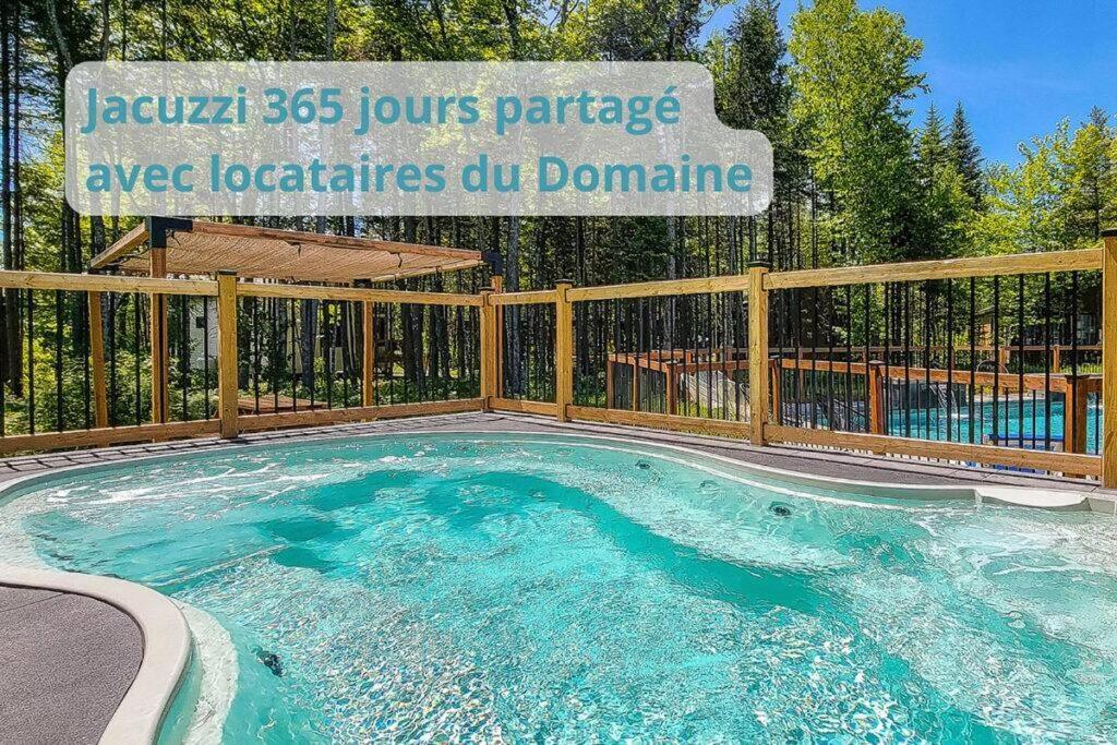 Nouveau - Chalet Moderne - Spa, Piscine & Sauna! Pont-Rouge Exterior photo
